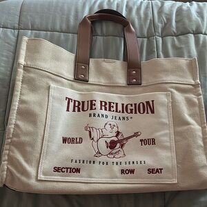 Unused True Religion tote bag